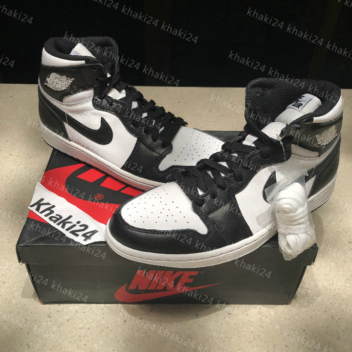 Khaki24 Jordan 1 AJ1 黑白 元年 og 熊猫 乔1 情侣鞋 555088-010|ruв категории спортивные туфли new, баскетбол обувь - от Buy2taobao.com для оказания профессиональной услуги покупки агента Taobao