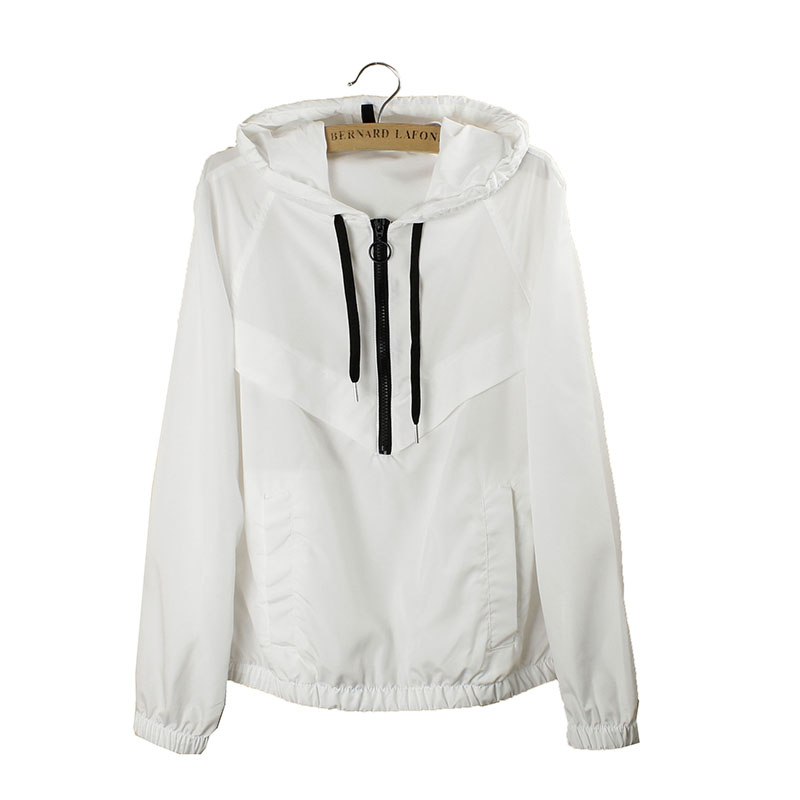 2019少女装春夏新款时尚百搭抽绳连帽套头上衣可亲子防晒衣|msdalam kategori Kanak-kanak/Bayi/Keluarga dipasang, shirt - dari Buy2taobao.com untuk memberikan perkhidmatan ejen Taobao profesional membeli