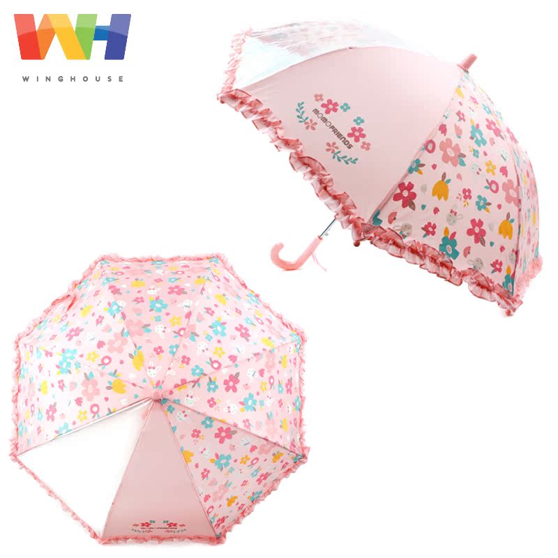 韩国winghouse正品儿童雨伞女童长柄遮阳伞自动安全儿童小兔雨伞在类目 居家日用, 伞/雨具/防雨/防潮, 伞中 - 来自Buy2taobao.com提供专业的淘宝代购服务