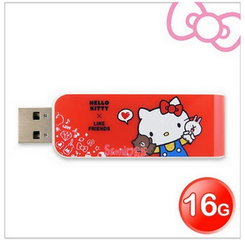 【Sanrio家族】Apacer宇瞻 AH334 Kitty X Line派对联名碟 16GB在类目 3C数码配件, 数码周边, 读卡器中 - 来自Buy2taobao.com提供专业的淘宝代购服务