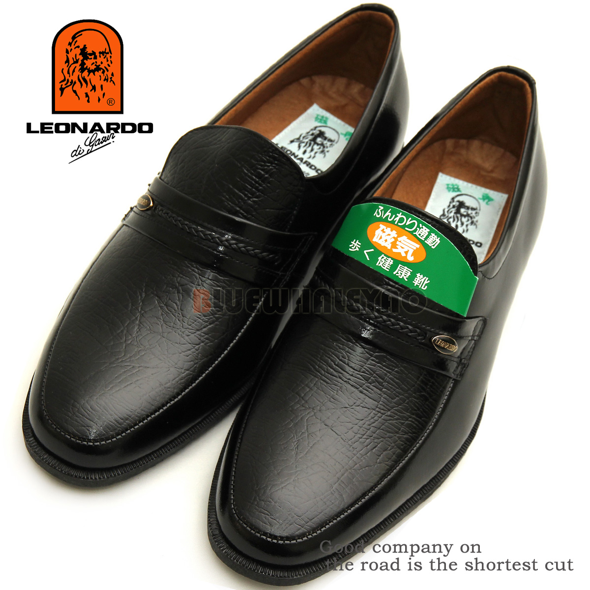 LEONARDO Leonardo Japan Original import 3E Magnetic Men's formal wear leather shoes 9722 blackin the Men's Shoes, Low shoes category - from Buy2taobao.com to provide professional Taobao agent buy service