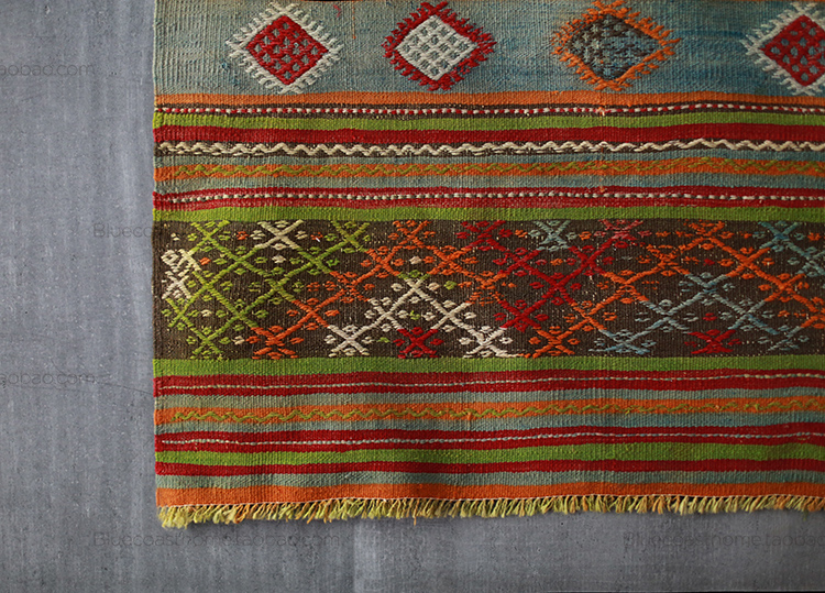BH蓝岸/土耳其进口手工打结立体编织/收藏级复古kilim/羊毛地毯|ruв категории домашний ткань, ковер - от Buy2taobao.com для оказания профессиональной услуги покупки агента Taobao