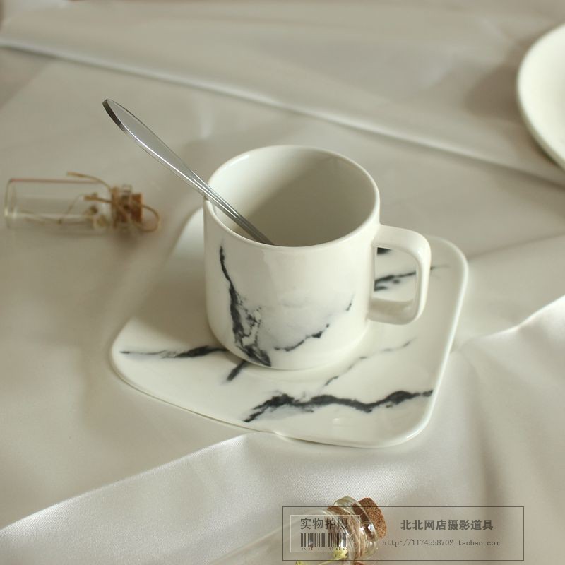 大理石紋理咖啡杯套裝 美食拍照背景茶杯碟馬克杯食品攝影道具在類目 餐飲具, 咖啡器具, 咖啡杯中 - 來自Buy2taobao.com提供專業的淘寶代購服務