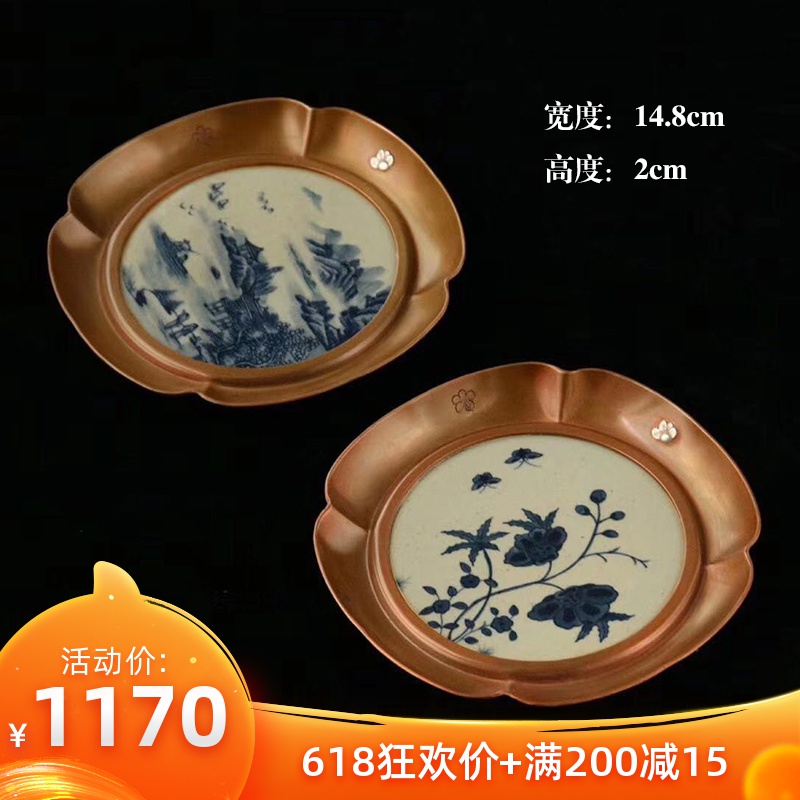 Hummingbird Workshop tea set Hand drawn Blue and white tea tray Pitcher Fruit plate Kungfu Online Tea ceremonyin the Tableware , Tea set , Tea tray category - from Buy2taobao.com to provide professional Taobao agent buy service