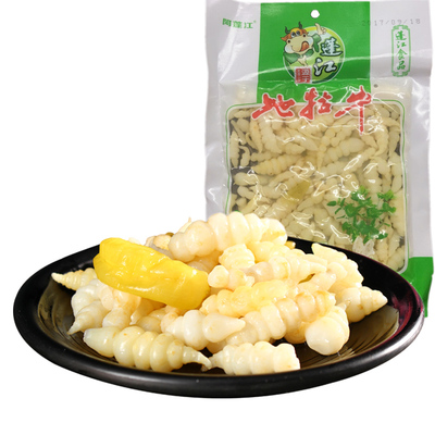 重庆黔江特产老坛泡菜酸水地牯牛四川泡椒宝塔菜下饭菜草食蚕400g