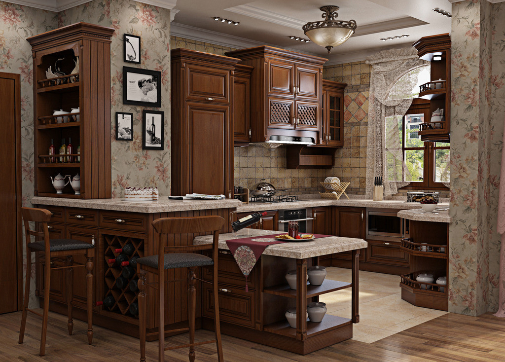 Hong Kong Shenzhen Guangzhou Dongguan Zhongshan Panyu Customized U.S.A Cherry oak American style Northern Europe style Whole cupboardin the Whole house custom , Kitchen Cabinet & Accessories , Kitchen Cabinet category - from Buy2taobao.com to provide professional Taobao agent buy service