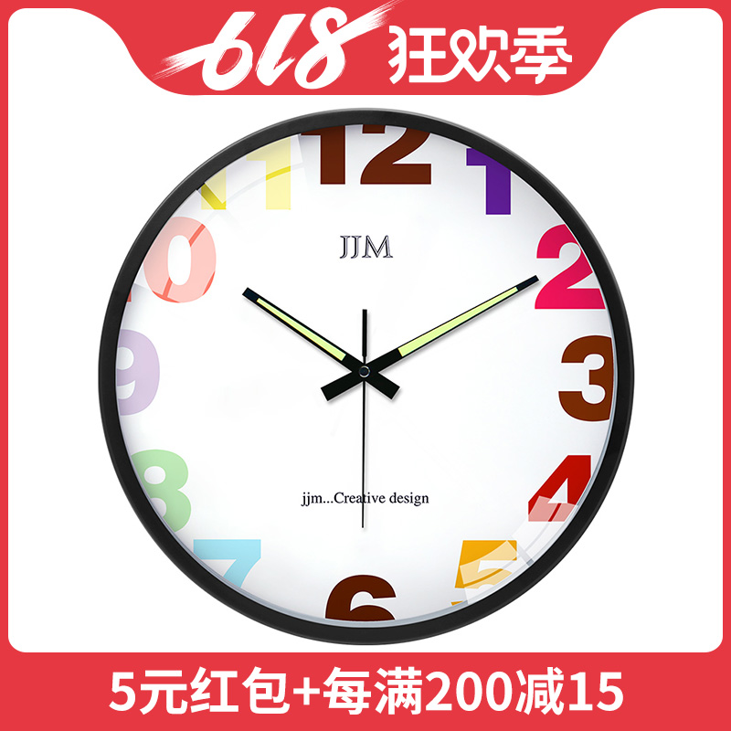简约数字挂钟北欧时尚 客厅时钟现代静音 金属个性钟表轻奢风格在类目 家居饰品, 家居钟饰/闹钟, 挂钟中 - 来自Buy2taobao.com提供专业的淘宝代购服务