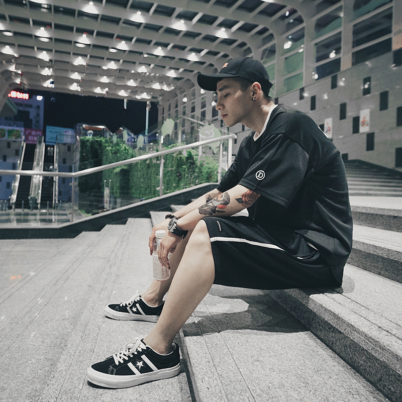 BDCT自制 潮牌透气运动短裤男宽松 夏天日系休闲薄款跑步五分裤潮|msdalam kategori Pakaian Lelaki, seluar santai - dari Buy2taobao.com untuk memberikan perkhidmatan ejen Taobao profesional membeli