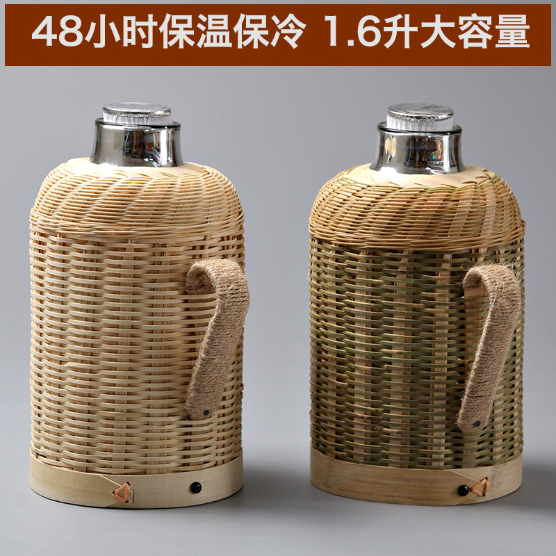 manual Bamboo Hot water bottle Hot water bottle Writers and artists Thermos tradition Muse Kettle household Tearoomin the Tableware , Cup/Cups/Kettle , Thermos category - from Buy2taobao.com to provide professional Taobao agent buy service