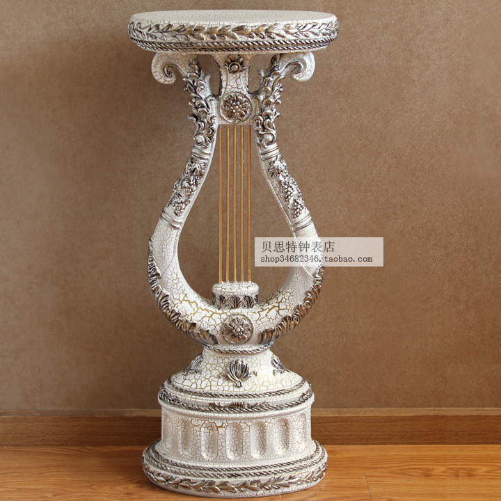 Luxurious European style Retro Home Furnishing ornament to ground Decoration Rome column combination high-grade Spend a few Flower trellis Telephone fewin the Residential furniture , Shelf , Flower/Spend a few category - from Buy2taobao.com to provide professional Taobao agent buy service