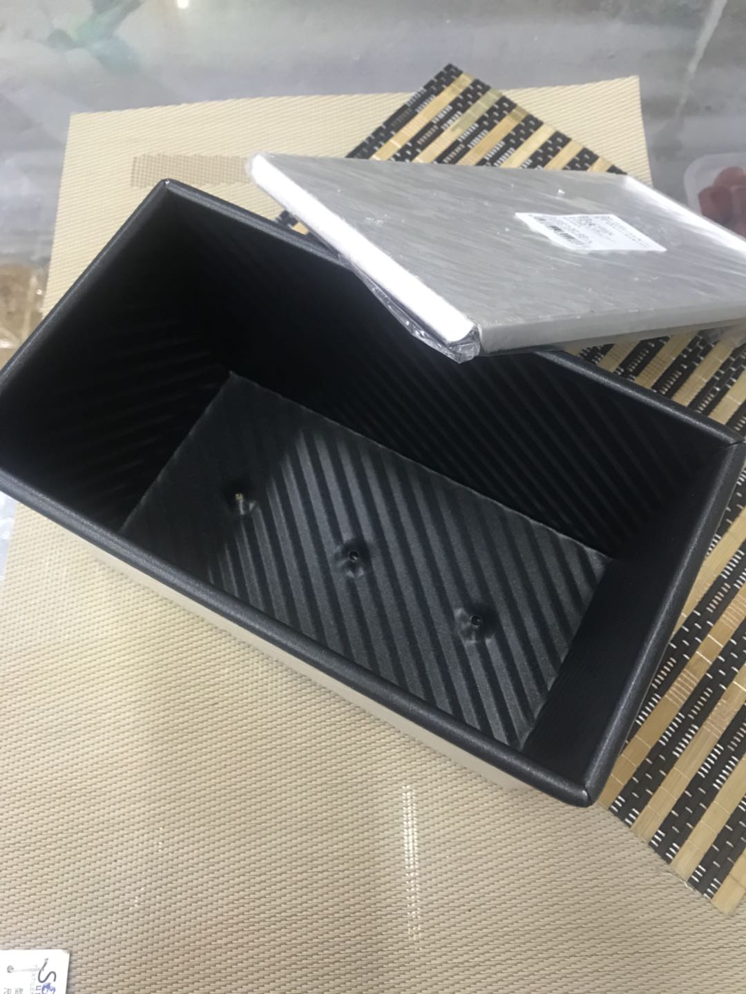 Three boxes can toast SN2055 SN2054 With cover black golden coating Toast Box Ripple toast mouldin the Kitchen/Cooking utensils , Barbecue/Bakeware , Baking DIY Appliance , Baking mold category - from Buy2taobao.com to provide professional Taobao agent buy service