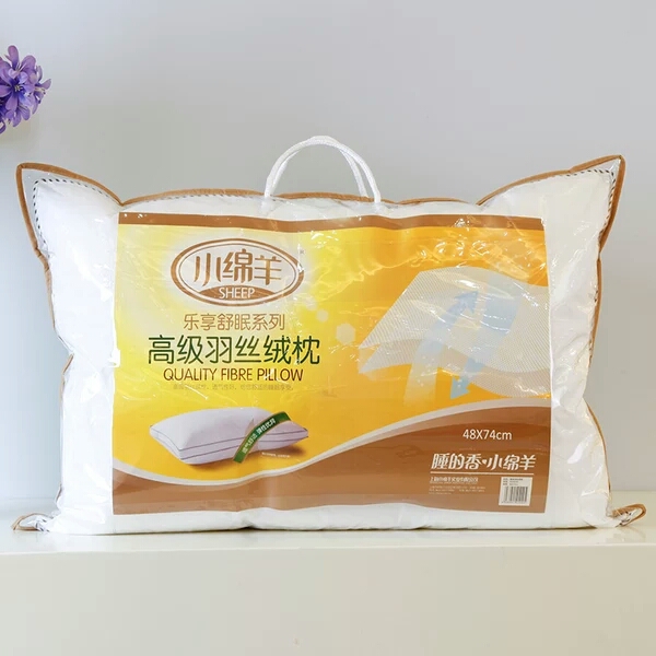 小绵羊家纺 高级羽丝绒枕头 全棉面料 可水洗机洗枕芯 正品包邮|ruв категории постельные принадлежности, подушка/подушка/здравоохранения подушка/шейного позвонка подушка - от Buy2taobao.com для оказания профессиональной услуги покупки агента Taobao