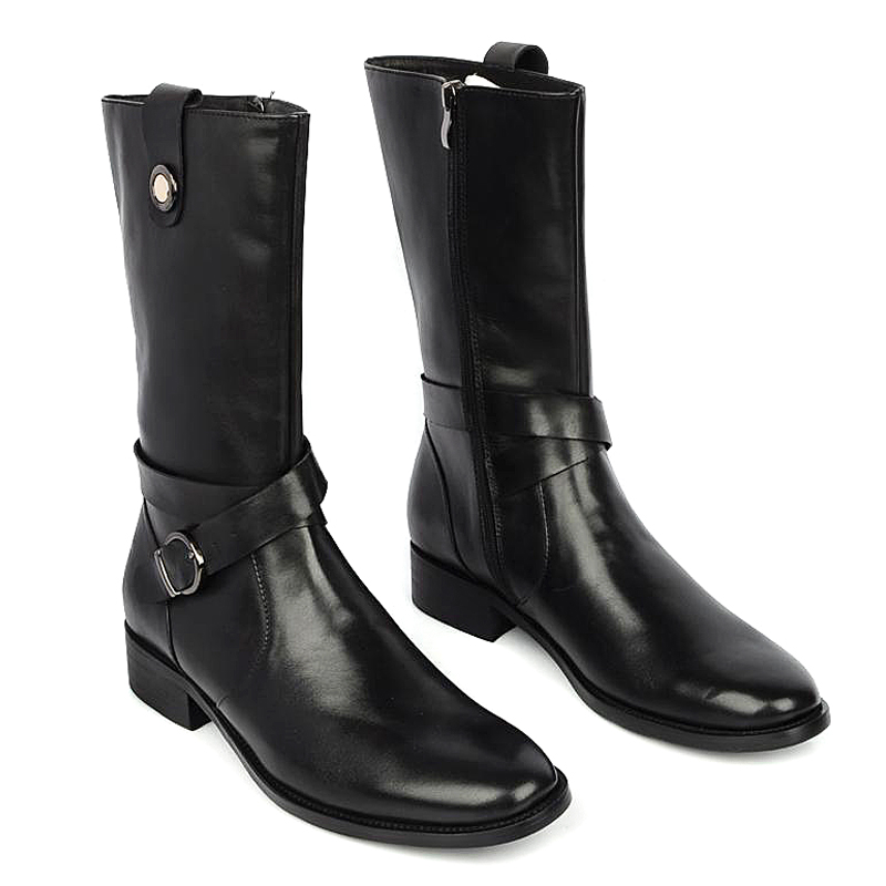 Special shop genuine leather Boots fashion High Boots Korean Edition Riding boots England Boots Trend fashion Cowboy bootsin the Men's Shoes, Boots category - from Buy2taobao.com to provide professional Taobao agent buy service