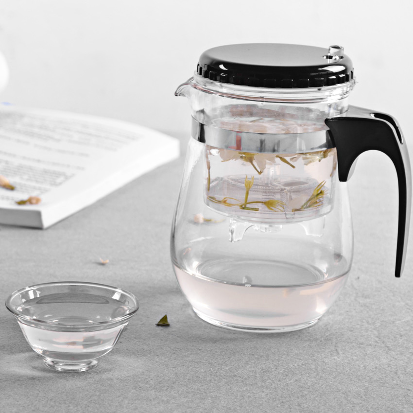 可拆洗泡茶壶 过滤器功夫玻璃茶具 