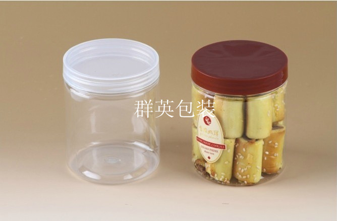 8.5*10螺旋盖塑料饼干盒/点心桶/糖果桶/曲奇盒/零食密封罐 薄款在类目 厨房/烹饪用具, 厨用小工具/厨房储物, 储物瓶罐/厨房储物器皿, 密封罐中 - 来自Buy2taobao.com提供专业的淘宝代购服务