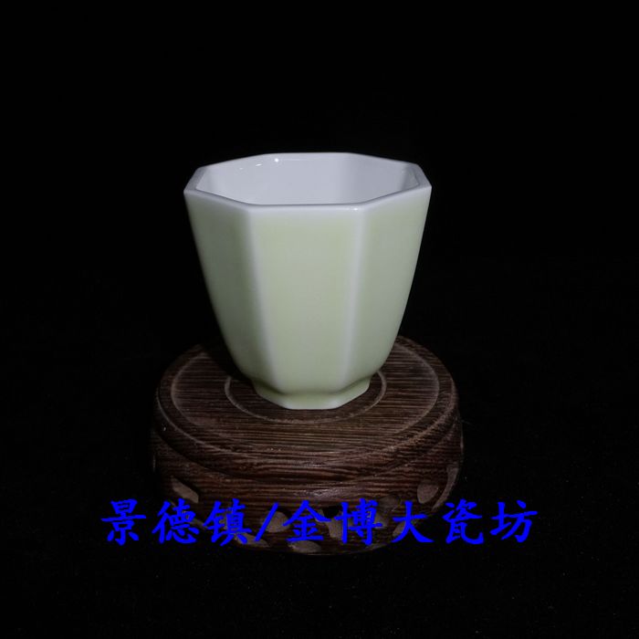 景德鎮文革廠貨瓷器 建國瓷廠産 八角單色釉普洱茶杯 茶盅 包老在類目 餐飲具, 茶具, 茶杯中 - 來自Buy2taobao.com提供專業的淘寶代購服務