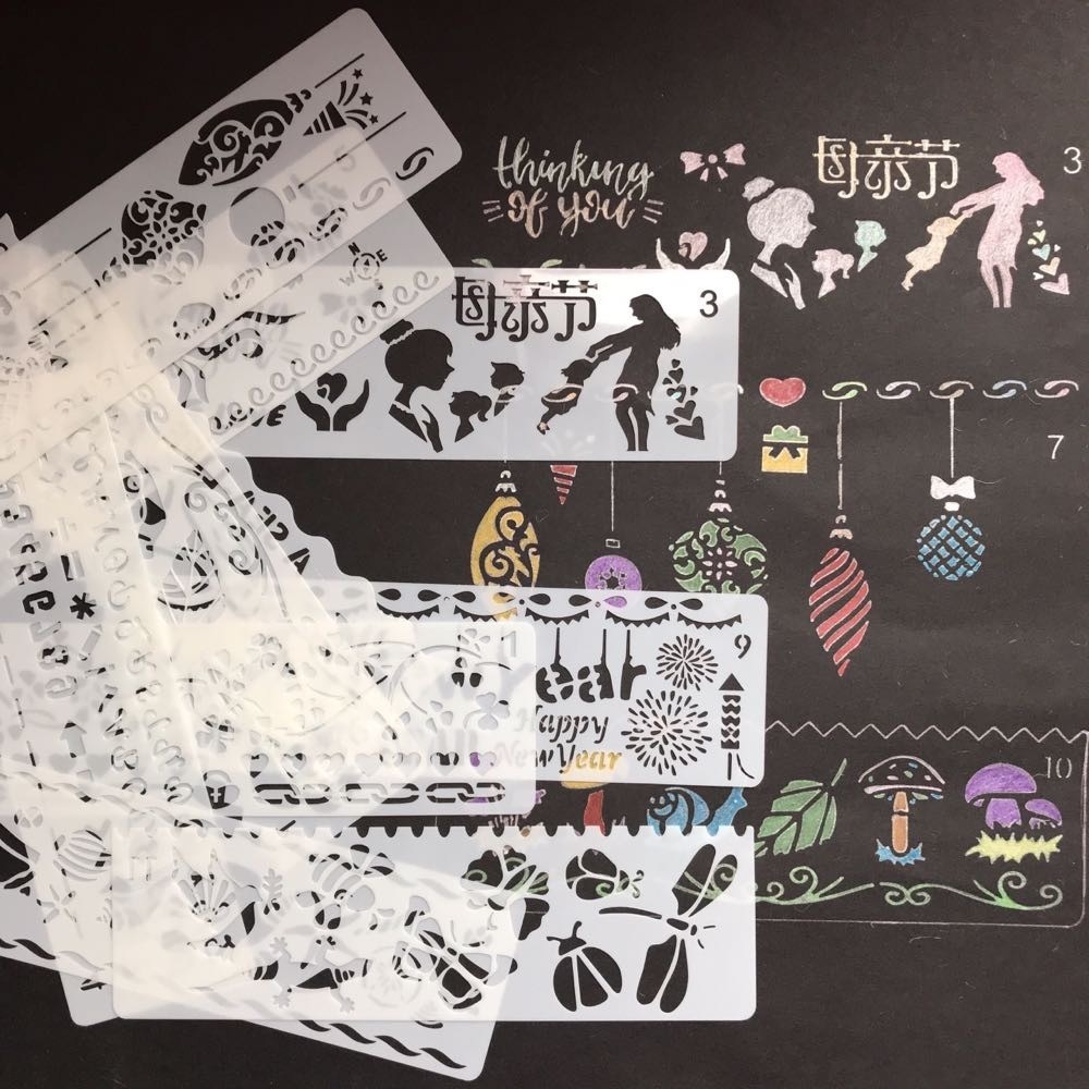 diy Hollow painting Template album parts student Hand copy Hand account lace theme Draw Templatein the Electronic Dictionary/Electronic paper book/Stationery , Drawing measurement products , Various types of foot/Triangle category - from Buy2taobao.com to provide professional Taobao agent buy service