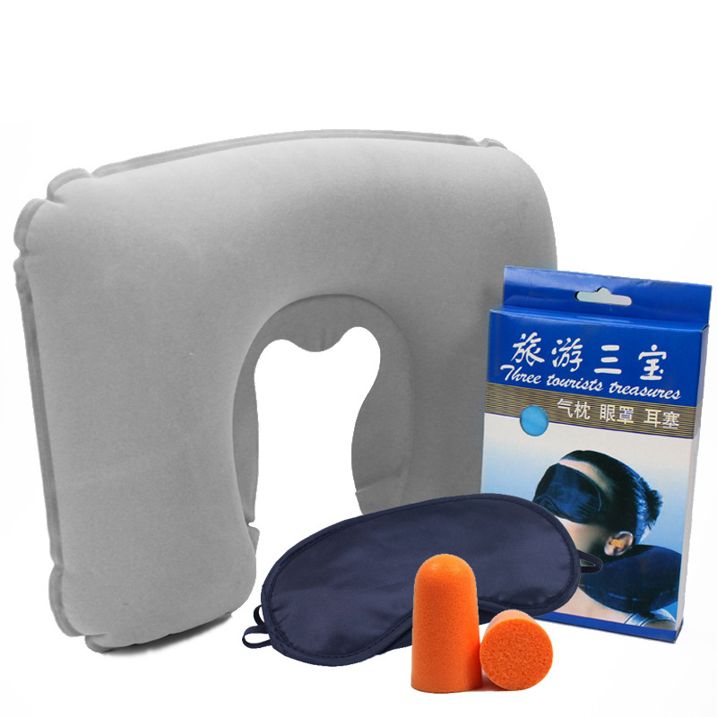 旅行U型充氣枕 旅遊三寶 護頸脖靠枕 充氣腰枕 加厚pvc植絨U形枕在類目 居家布藝, 靠墊/抱枕中 - 來自Buy2taobao.com提供專業的淘寶代購服務