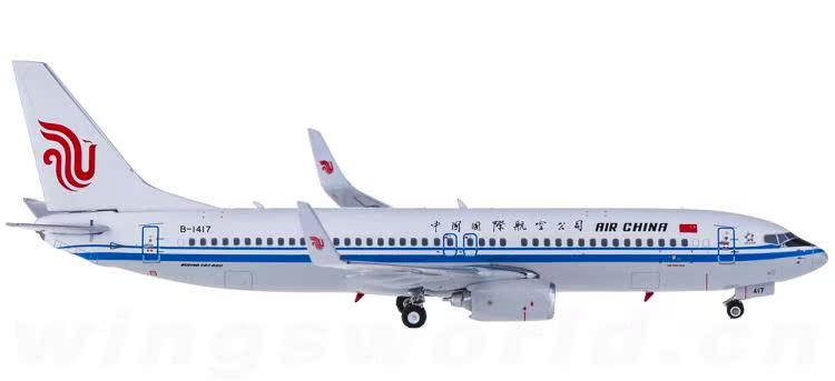 PH11395 1: 400 China International Aviation Boeing 737-800 B-1417in the Play mode/Anime/Periphery/cos/Board games , Professional model aircraft/Travel mode/Military model/UAV , Model airplane category - from Buy2taobao.com to provide professional Taobao agent buy service