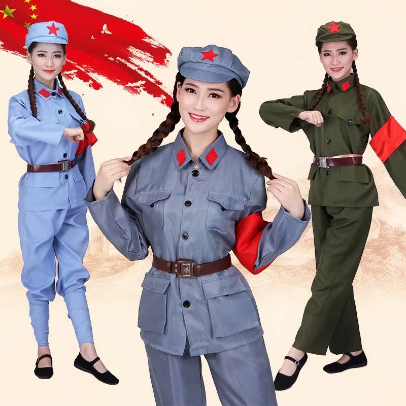 六一女童十送红军演出服装女跳舞红星闪闪军装小朋友话剧男童儿童在类目 女装/女士精品, 唐装/民族服装/舞台服装, 民族服装/舞台装中 - 来自Buy2taobao.com提供专业的淘宝代购服务