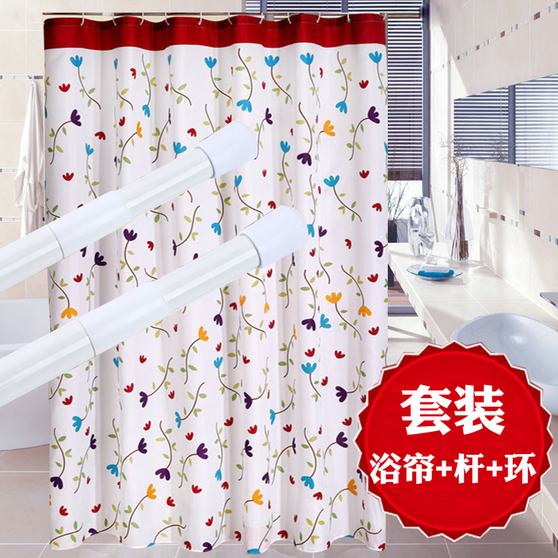 environmental protection TOILET Polyester fiber Shower Curtains waterproof Moisture-proof Quick drying thickening Shower Curtains door curtain Shower curtain curtain Send hooksin the Family/Personal Cleaning Tools , Sanitary appliances/Bathroom accessories , Shower Curtains category - from Buy2taobao.com to provide professional Taobao agent buy service
