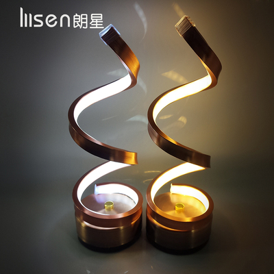 新款金属吧台灯led酒吧卡座灯西餐厅usb充电宝桌灯台灯定制