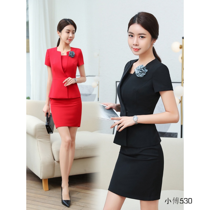 西装女2019年春夏新款韩版英伦风时尚气质职业西服套裙美容院正装在类目 女装/女士精品, 套装/学生校服/工作制服, 职业女裙套装中 - 来自Buy2taobao.com提供专业的淘宝代购服务