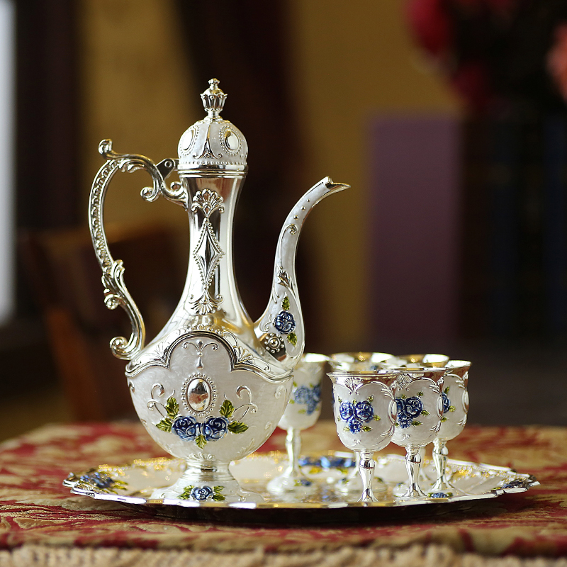 Russia Wine suit Liquor and Spirits decanter Goblet flagon A cup Spirits Cup household originality To fake something antiquein the Tableware , Flagon/Wineglass/Wine , Wineglass category - from Buy2taobao.com to provide professional Taobao agent buy service