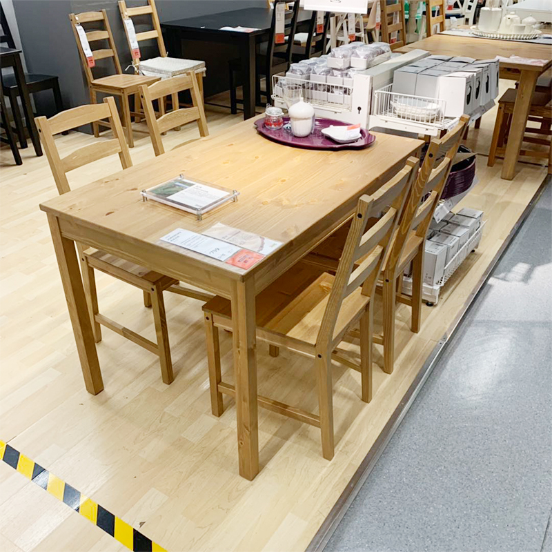國內宜家約克馬克餐桌及四把椅子組合松木實木餐桌吃飯桌子代購在類目 住宅傢俱, 成套傢俱, 餐廳成套傢俱, 餐桌+餐椅中 - 來自Buy2taobao.com提供專業的淘寶代購服務