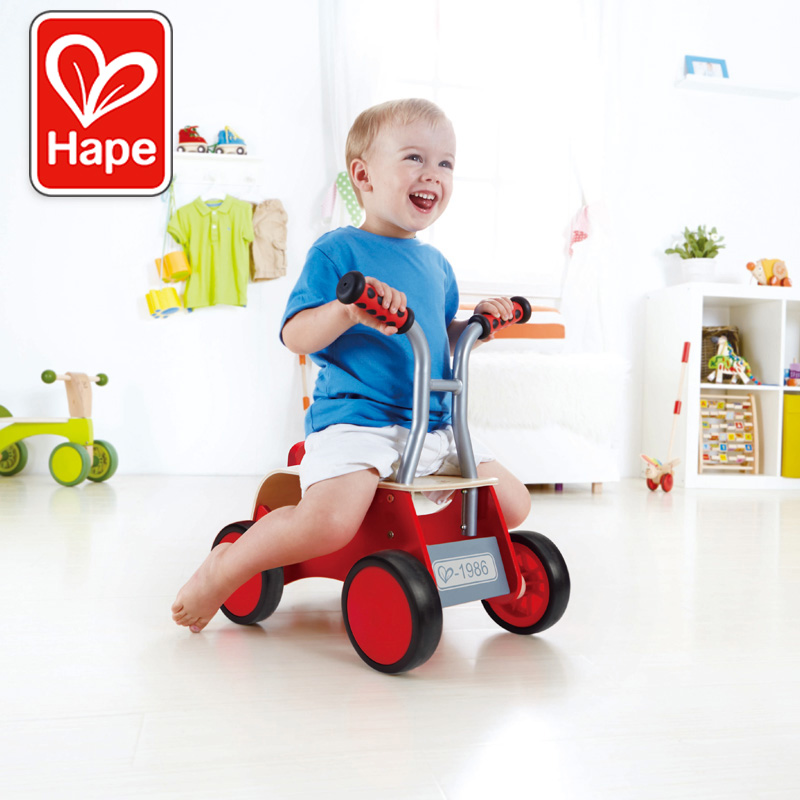 Hape Thermal bicycle Baby Creative Walker Scooter woodiness children Puzzle Toys giftin the Toy/Childs/Puzzle/Building block/Model , Childs/Children skating , Riding Driving/Glide walker category - from Buy2taobao.com to provide professional Taobao agent buy service