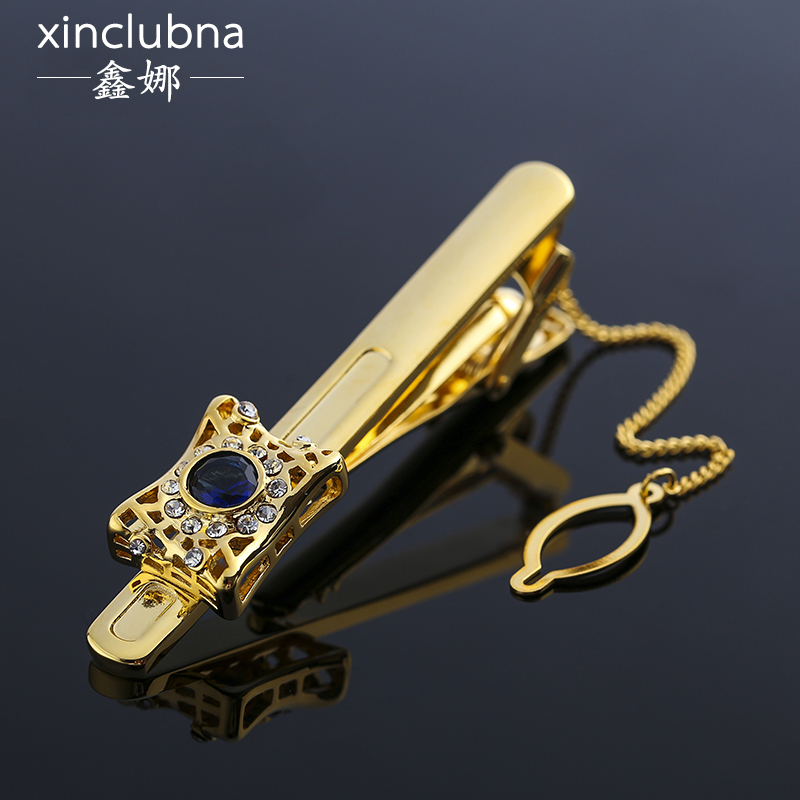 Xin Na diamond Xinclubna Spring Gift box packaging Lavalier marry business affairs fashion Tie clips Simplicityin the Accessories/Leather belt/Hat/Muffler , Tie clips category - from Buy2taobao.com to provide professional Taobao agent buy service