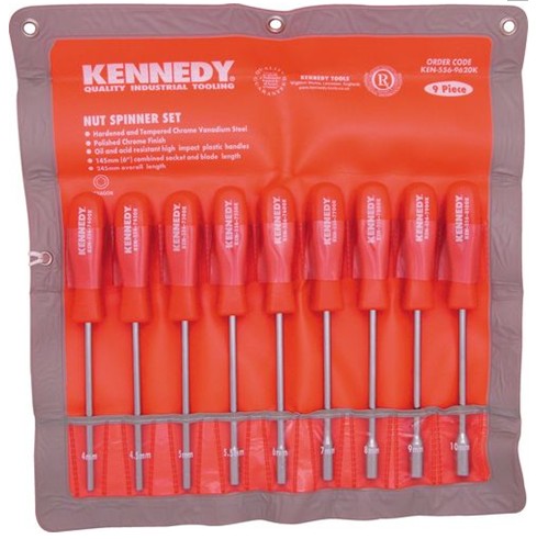 進口英國KENNEDY 9件公制套裝六角螺母旋柄螺絲刀 KEN-556-9620K在類目 五金/工具, 手動工具, 螺絲批、旋具頭, 螺絲批組套中 - 來自Buy2taobao.com提供專業的淘寶代購服務