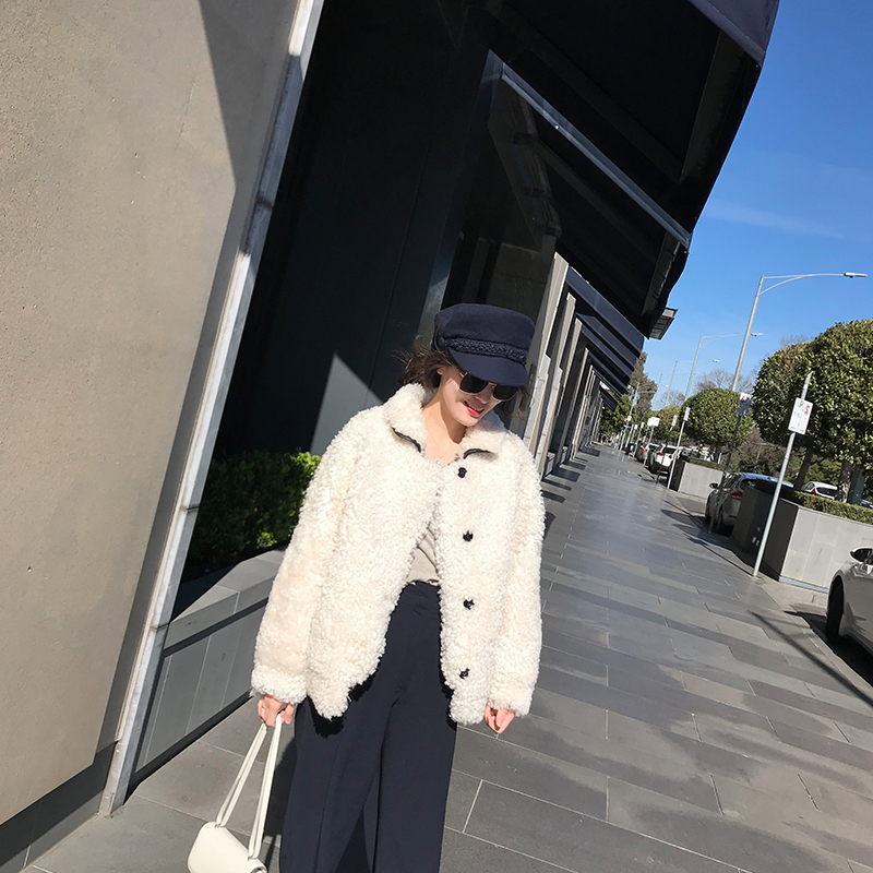 Nobody Know My Soul 2018 new pattern Show thin Small fragrant wind profile Fur integrated coat Australia Lambswool leather and fur have cash less than that is registered in the accountsin the Women's clothing/Boutique , Fur category - from Buy2taobao.com to provide professional Taobao agent buy service