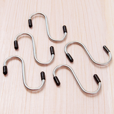 不锈钢S型挂钩多功能挂钩s钩子 厨房浴室多用s形勾金属S钩