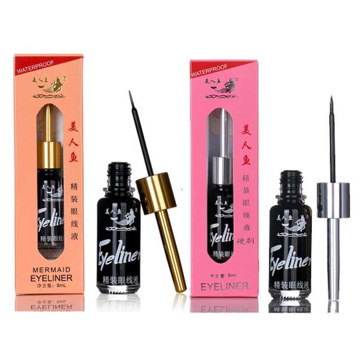 Homegrown products quality goods mermaid Quick-drying Eyeliner waterproof Anti-sweat Lasting Halo Soft head Cool black Eyelinerin the Makeup/Perfume/Beauty tools , Eyeliner category - from Buy2taobao.com to provide professional Taobao agent buy service