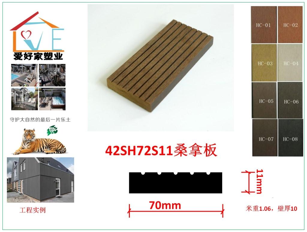 Hobby home Ecological wood WPC PE WPC board Anticorrosive wood Decorative panels 42SH72S11 Sauna boardin the Basic building materials , Plate , Eco board category - from Buy2taobao.com to provide professional Taobao agent buy service