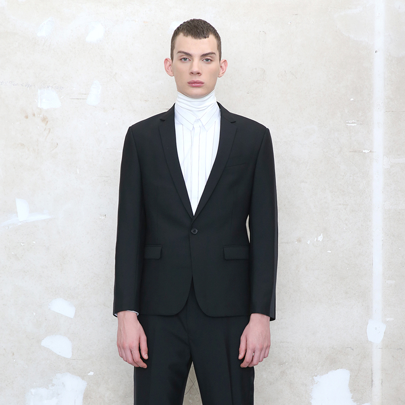 MUSLUN Designer 2018 new pattern Self cultivation man man 's suit jacket sleeve personality Mosaic Suit manin the Men's clothing, Suits category - from Buy2taobao.com to provide professional Taobao agent buy service