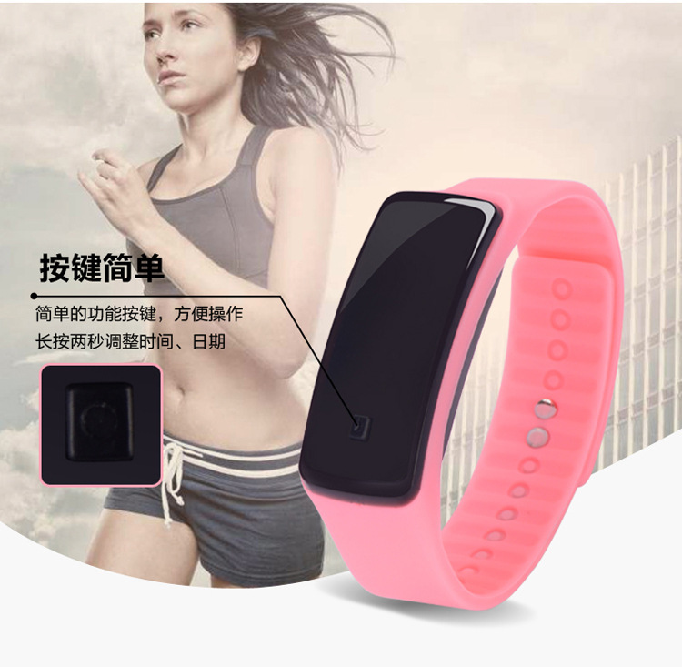 Bracelet student originality gift led Bracelet Simplicity Versatile Tide night Light color jelly silica gel LED Braceletin the Personal Care/Health/Massage equipment , Home health care equipment , Health collar/Bracelet category - from Buy2taobao.com to provide professional Taobao agent buy service