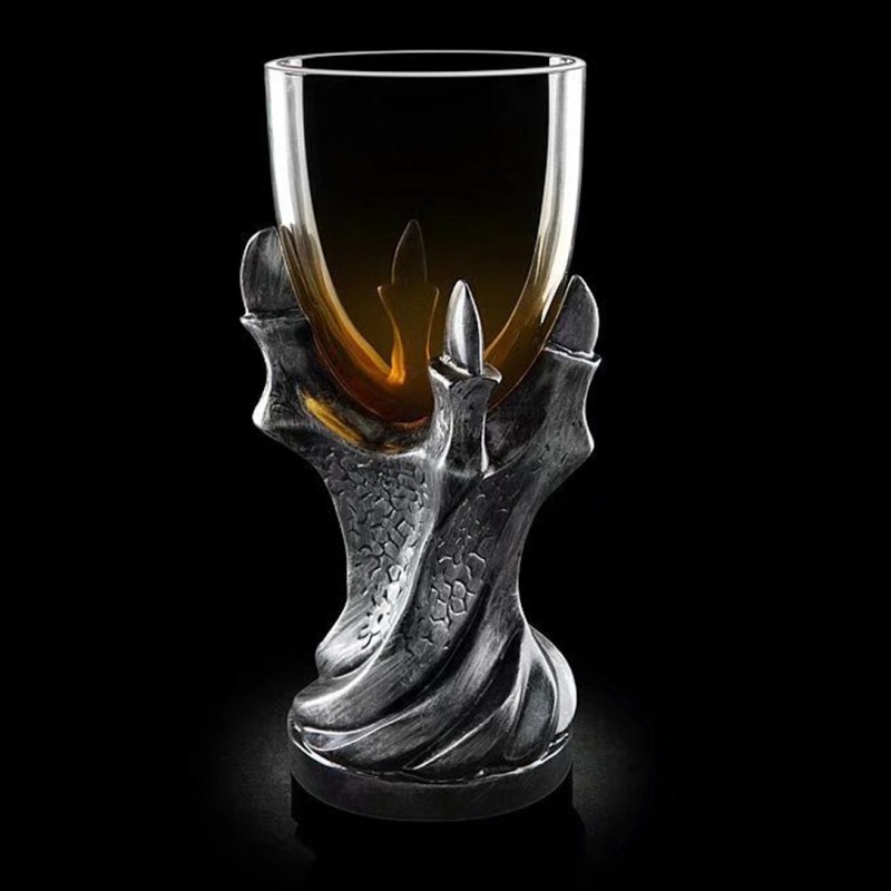 Cross border 3D Alondra resin Glass Goblet Europe and America personality Skull Spirits Whisky Beer mug Paw cupin the Tableware , Flagon/Wineglass/Wine , Wineglass category - from Buy2taobao.com to provide professional Taobao agent buy service