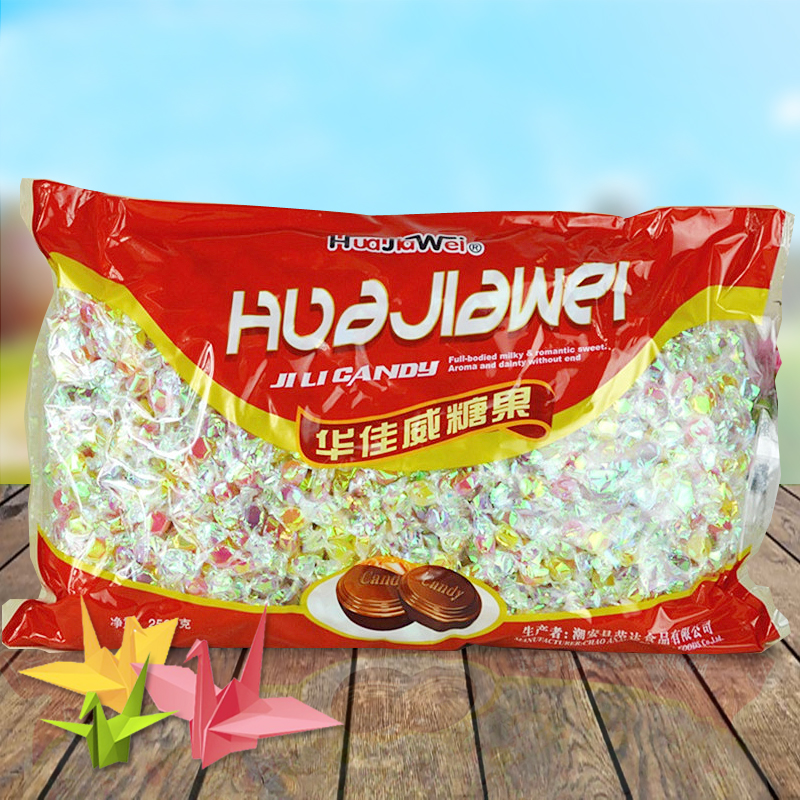 华佳威千纸鹤糖果许愿彩虹水晶维C糖果5斤大包装婚庆喜糖散装|msdalam kategori makanan ringan/Nuts/Specialty, Gula-gula dan makanan ringan/Jelly/Pudding, gula-gula - dari Buy2taobao.com untuk memberikan perkhidmatan ejen Taobao profesional membeli