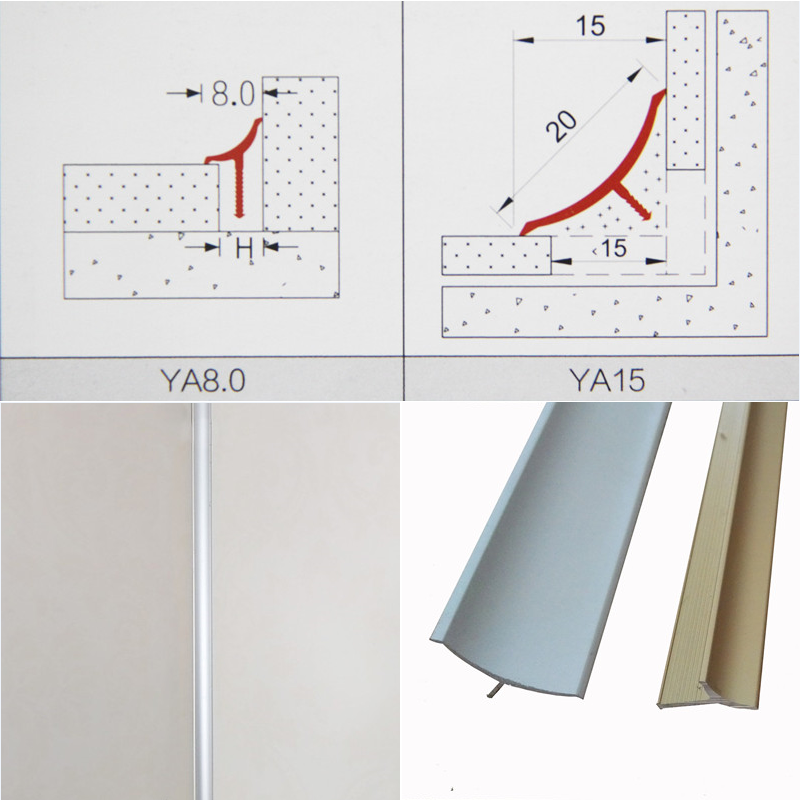 Xinmeige aluminium alloy ceramic tile Yin moldings Angular line Closing line aluminium alloy line Decorative lines Battenin the Decoration main material , Ceramic tile , Tile decorative accessories , Corner category - from Buy2taobao.com to provide professional Taobao agent buy service