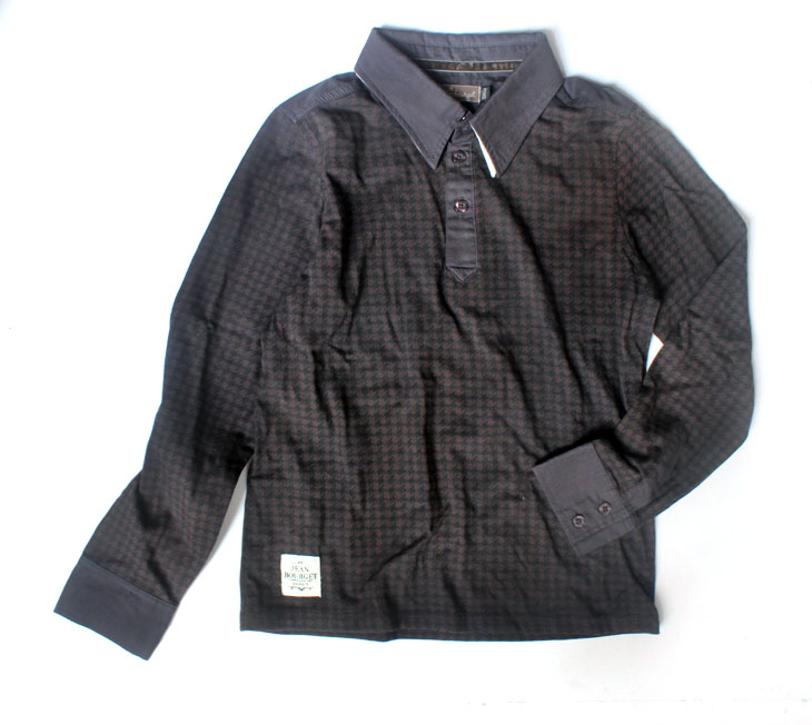 France JB Long sleeve Cotton Shirt collar shirtin the Children/Baby/Family fitted , Shirt category - from Buy2taobao.com to provide professional Taobao agent buy service