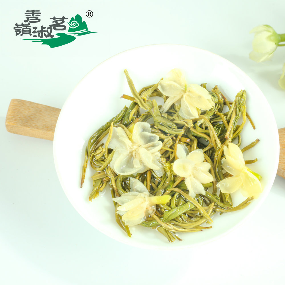 Ancient legal tea Ya'an Mengding tea 2018 New tea Aromatic Monsanto Mao Feng Jasmine Tea 250 gramin the Tea , Replacement/Flowers/Fruit/Tea reprocessing , Tea reprocessing category - from Buy2taobao.com to provide professional Taobao agent buy service