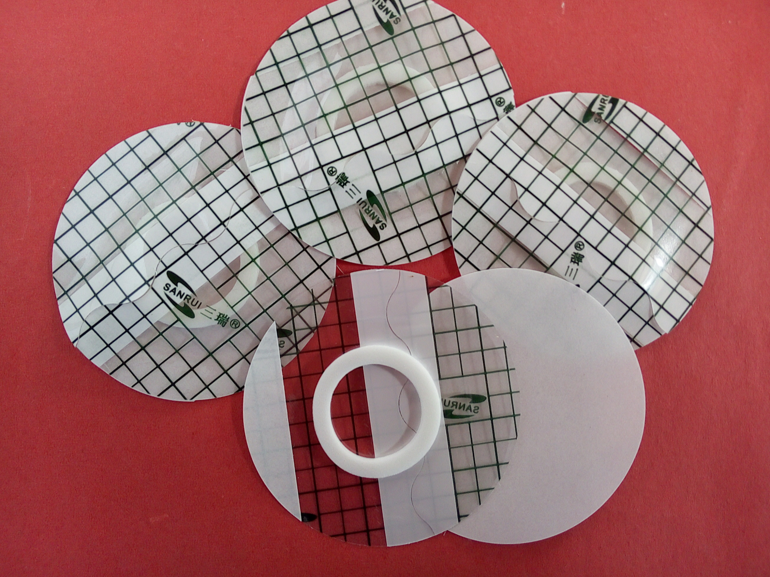 Round Waterproof PU Membrane 6*6 An inner diameter of 2 Imported Three Fu Belly button Adhesive plaster adhesive tape take a showerin the Home Daily , Protective Equipment , Other labor supplies category - from Buy2taobao.com to provide professional Taobao agent buy service