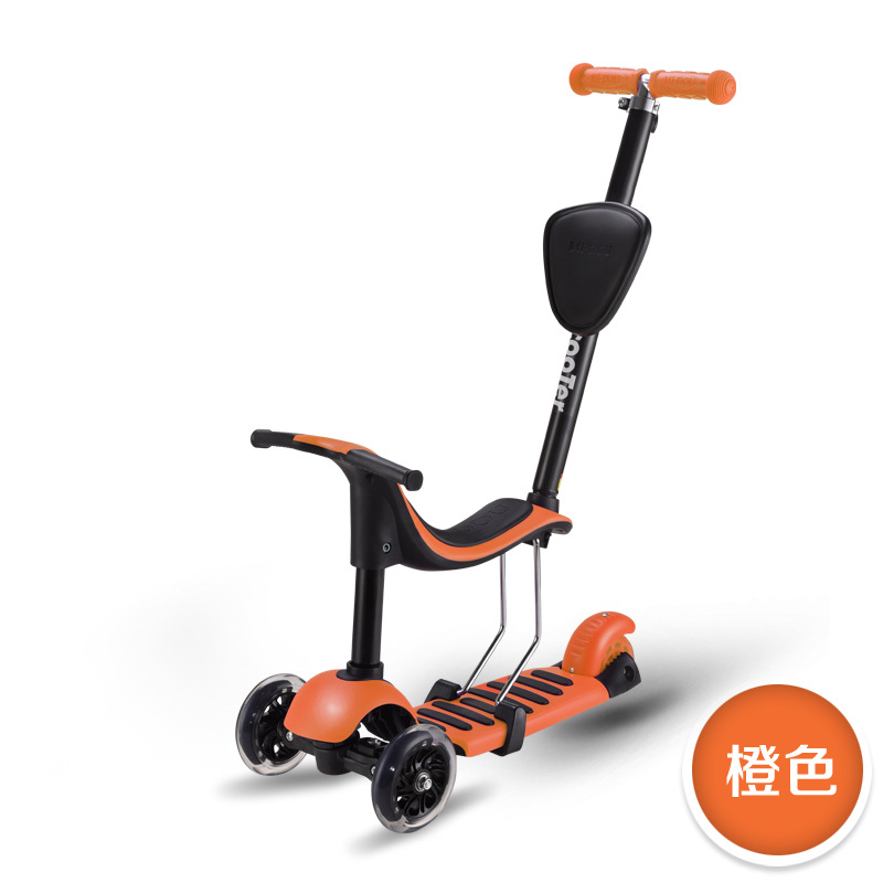 儿童滑板车三合一三轮滑滑车手推车2-4-6岁三轮车脚踏轮滑板在类目 玩具/童车/益智/积木/模型, 童车/儿童轮滑, 滑板车中 - 来自Buy2taobao.com提供专业的淘宝代购服务