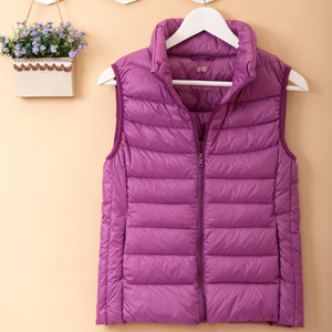 热销优衣库 大码轻薄<em>羽绒</em>服<em>马甲女正品</em> 优衣库