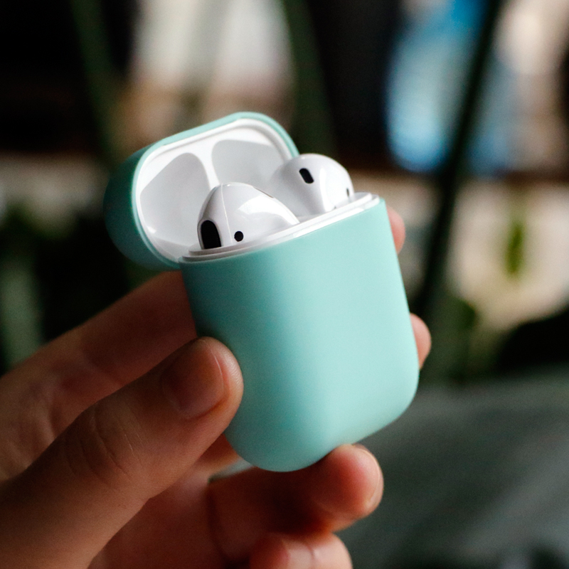 Airpods保护套AirPods2代苹果无线蓝牙耳机液态硅胶壳超薄充电盒防摔磨砂手感二代全包软套ins纯色新款潮耳挂在类目 3C数码配件, MP3/MP4配件, 耳机配件中 - 来自Buy2taobao.com提供专业的淘宝代购服务