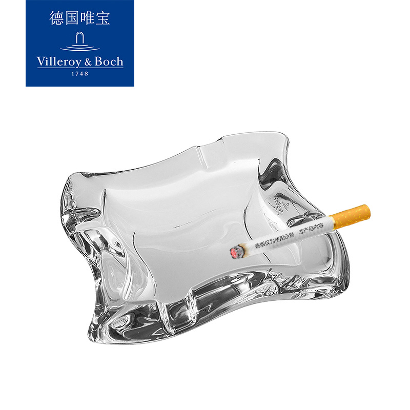 villeroyboch顺丰包邮时尚波浪进口水晶玻璃雪茄烟灰缸 客厅 家用在类目 餐饮具, 茶具, 茶道/零配中 - 来自Buy2taobao.com提供专业的淘宝代购服务