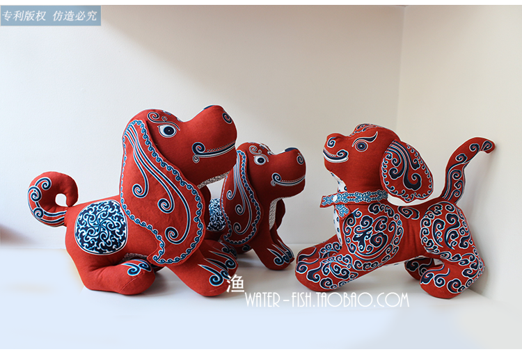 Mascot Chinese style Chinese Zodiac manual Fabric art Muppets Decoration Doll a doll characteristic gift Distribution networkin the Toy/Childs/Puzzle/Building block/Model , Plush Fabric Toys category - from Buy2taobao.com to provide professional Taobao agent buy service