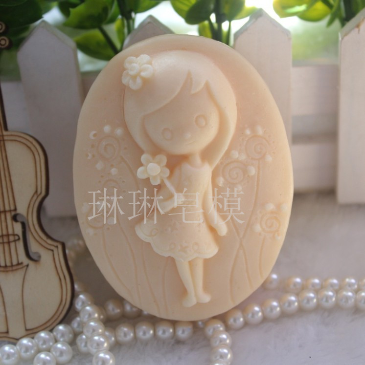 手工皂模具 蜡烛硅胶模具 香皂模具 肥皂模具 花仙子食品级模具|msdalam kategori Beauty/badan/minyak pati, minyak pati aromaterapi, Aromaterapi minyak pati peralatan, acuan sabun buatan tangan - dari Buy2taobao.com untuk memberikan perkhidmatan ejen Taobao profesional membeli